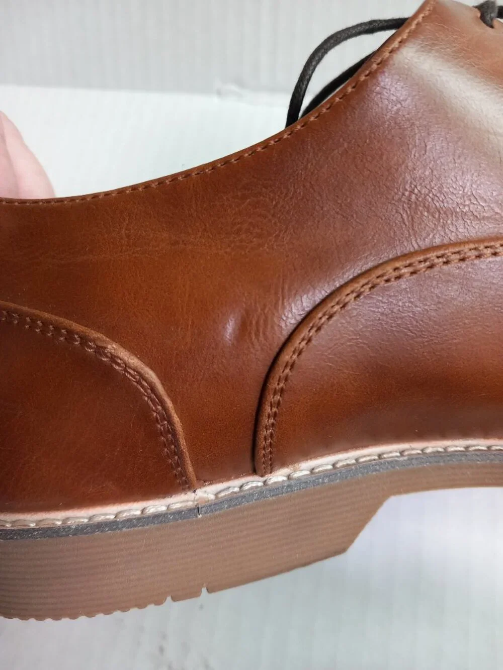 Steve Madden Tan Nunan Men's Dress Shoes - size 12
